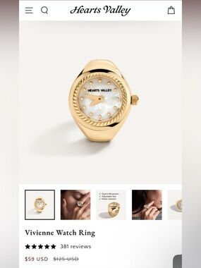 Ring watch